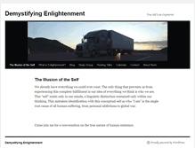 Tablet Screenshot of demystifyenlightenment.org